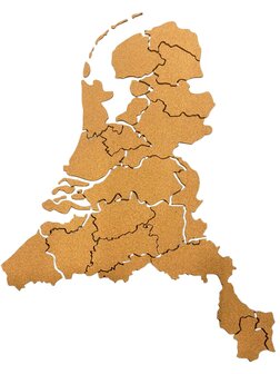 Benelux-landkaart